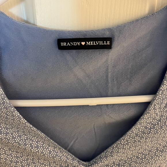 Brandy Ruched Floral Tee + AE Keyhole Crop Top Bundle –XS/S Y2K Cottage Core - Picture 3 of 9